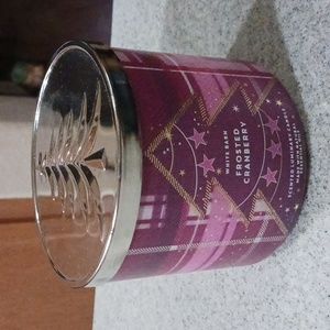 Bath & Body Works Frosted Cranberry Candle